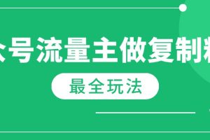 最新完整Ai流量主爆文玩法，每天只要5分钟做复制粘贴，每月轻松10000+