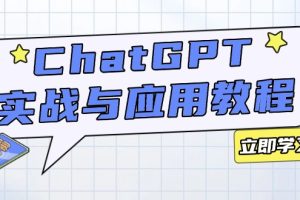 ChatGPT实战与应用：从安装使用掌握GPT，提升个人技能与工作效率