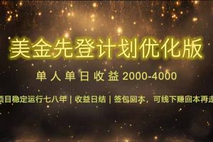 连续7-8年创单日收益冠军项目，日收益$600-1200