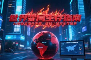 付费文章《世界变局生存指南，AI转型加海外突围，破解小城市生存陷阱》