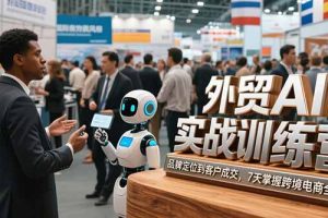 外贸AI实战训练营(7月更新)，品牌定位到客户成交，7天掌握跨境电商全流程