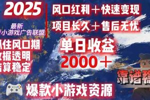 日赚2000＋从零开始的财富逆袭实录，风口红利+快速变现