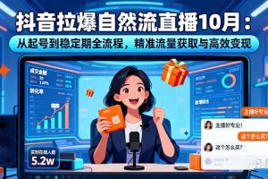 全流程，精准流量获取与高效变现