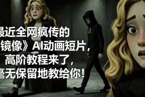 最近全网疯传的《镜像》AI动画短片，高阶教程来了，毫无保留地教给你！