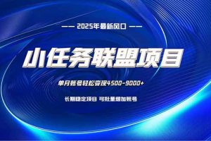 小任务联盟项目：一台电脑每天只需10分钟，轻松简单稳定