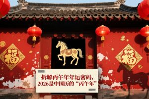 付费文章：拆解丙午年年运密码，2026是中国历的“丙午年”