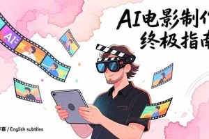 AI电影制作终极指南：从创意到成片，系统掌握智能影视全流程实战课（中英字幕）