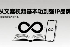 2026内容获客系统课：从文案视频基本功到强IP品牌，构建全域增长内容体系