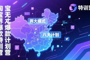 淘宝无界爆款训练营：2026年1月杭州线下高端集训课，3天构建两大模式八大计划体系