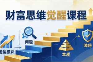 ：3天大课四大模块，精准定位问题看清本质，扫清人生障碍