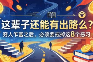 关于人生两篇付费文章【这辈子还能有出路么？】【穷人乍富之后，必须要戒掉这8个恶习】