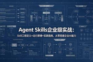 Agent Skills企业级实战：Skill工程定义+运行原理+实践指南，从零搭建企业AI能力