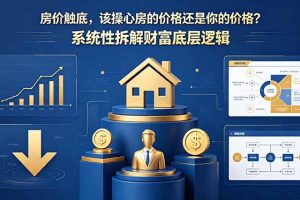 付费文章：房价触底，该操心房的价格还是你的价格？系统性拆解财富底层逻辑