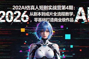 ：从剧本到成片全流程教学，零基础打造商业级作品