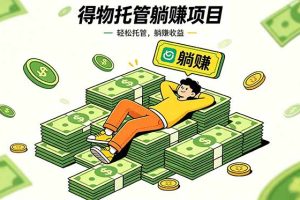 26年6月必做！得物视频激励项目，全自动运营单号月利润3600+