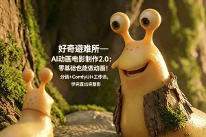 好奇避难所—AI动画电影制作2.0：零基础也能做动画！分镜+ComfyUI+工作流，学完直出完整影片