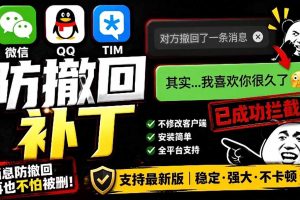 维护 RevokeMsgPatcher
