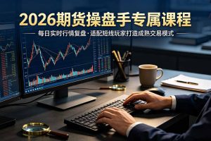 货操盘手专属课程-更新7月11，每日实时行情复盘，适配短线玩家打造成熟交易模式