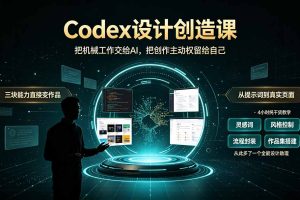 ，小白也能掌握的Codex设计创造技巧，把机械工作交给AI，把创作主动权留给自己